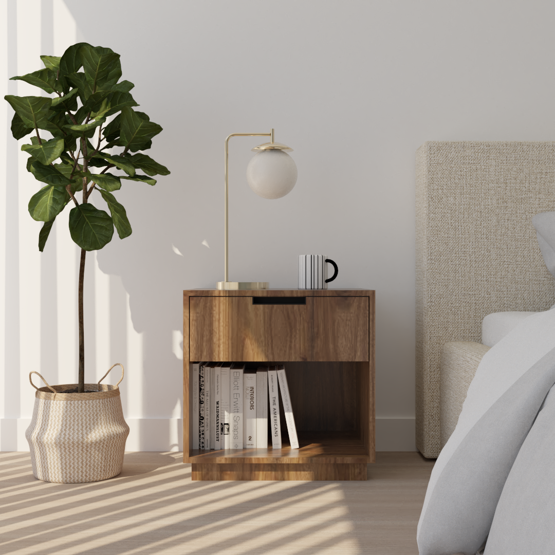 Mesa de Noche Ébano